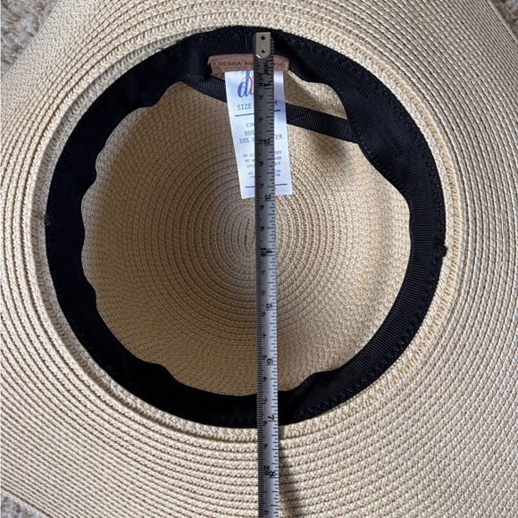 Beige Sun Hat with Wide Brim, Foldable, UPF 50 - Picture 6 of 12